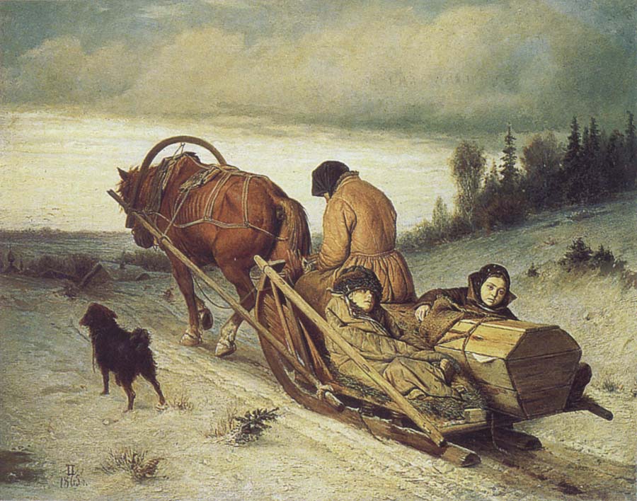 Vasily Perov The Last Farewell